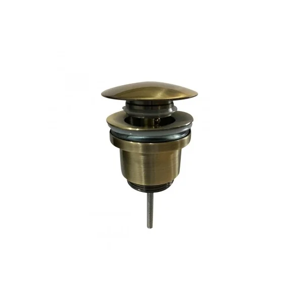 Válvula automática 1 1/4" click-clack bronce