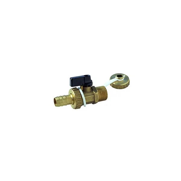 Válvula de esfera vaciado con tapón 1/2"