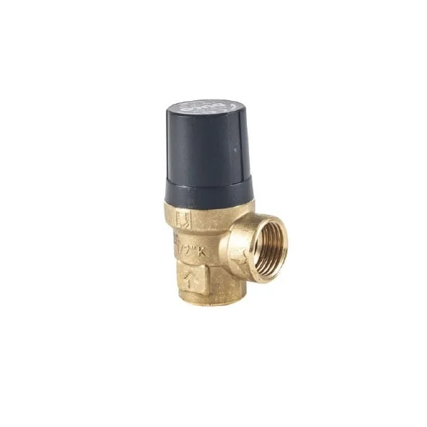 Válvula de seguridad calefacción 1/2" H-H 8 Bar