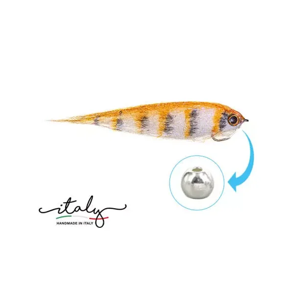 Weighted HP Minnow Streamer Baitfish V1 BL
