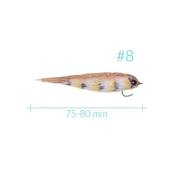 Weighted HP Minnow Streamer Baitfish V2 BL - Imagen 2