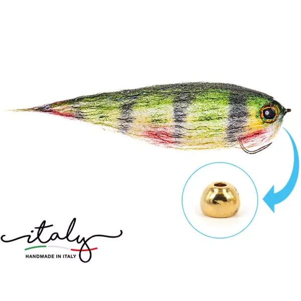 Weighted HP Minnow Streamer Perch BL - Imagen 4