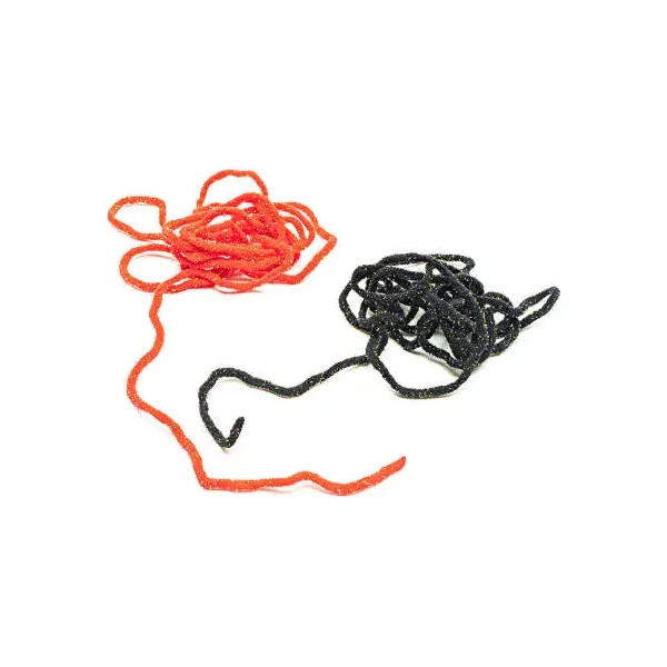 WORM CHENILLE PLUS GOLD hotfly - 3 mm - Imagen 2