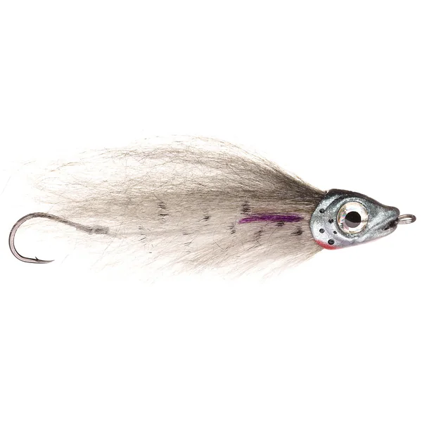 Worm Intruder streamer 3D cabeza trucha arcoíris