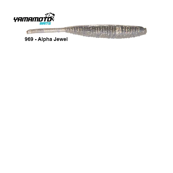YAMAMOTO 3.75" SHAD SHAPE WORM #969