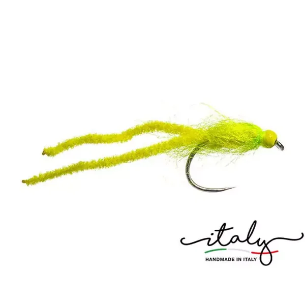 Yellow Chartreuse Double Legger BL mosca lago