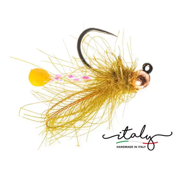 Yellow Hot Spot Emerger ninfa tungsteno
